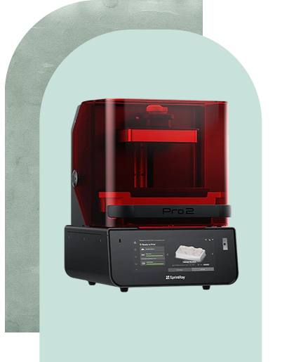 SprintRay Pro S2 3D printer used at Jenkins Cosmetic & Family Dentistry to create same-day dental restorations and custom appliances.